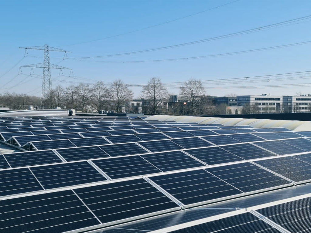 Zonnepanelen op dak